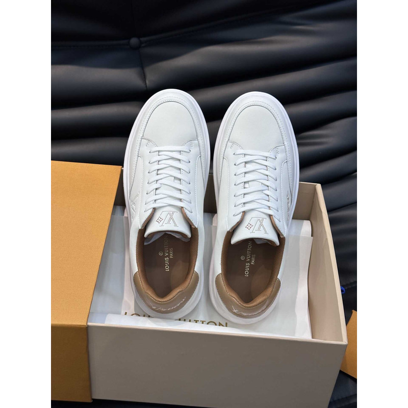 l**is V*t*n trainer sneaker with logo white