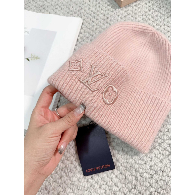 l**is V*t*n lv headline beanie beige rose