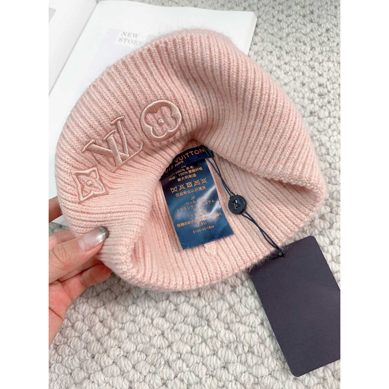 l**is V*t*n lv headline beanie beige rose