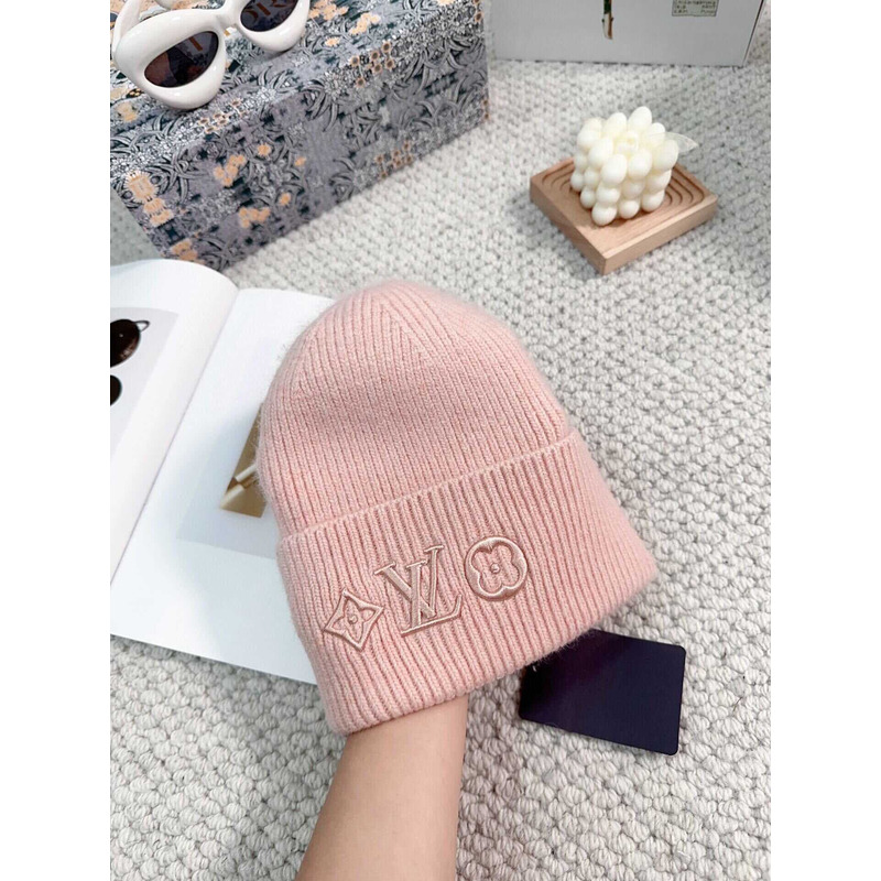 l**is V*t*n lv headline beanie beige rose