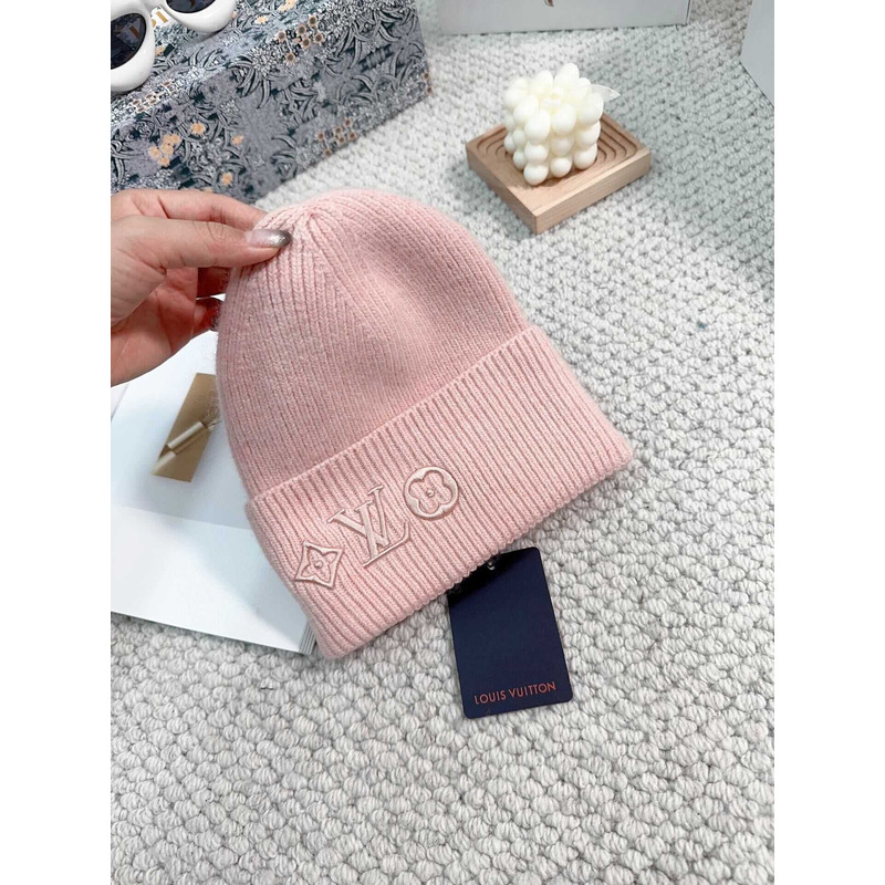 l**is V*t*n lv headline beanie beige rose