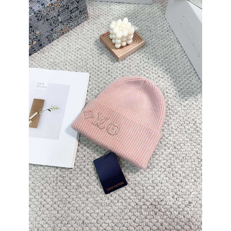 l**is V*t*n lv headline beanie beige rose