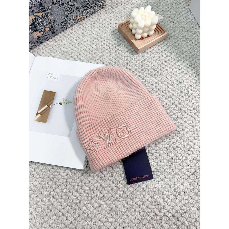 l**is V*t*n lv headline beanie beige rose