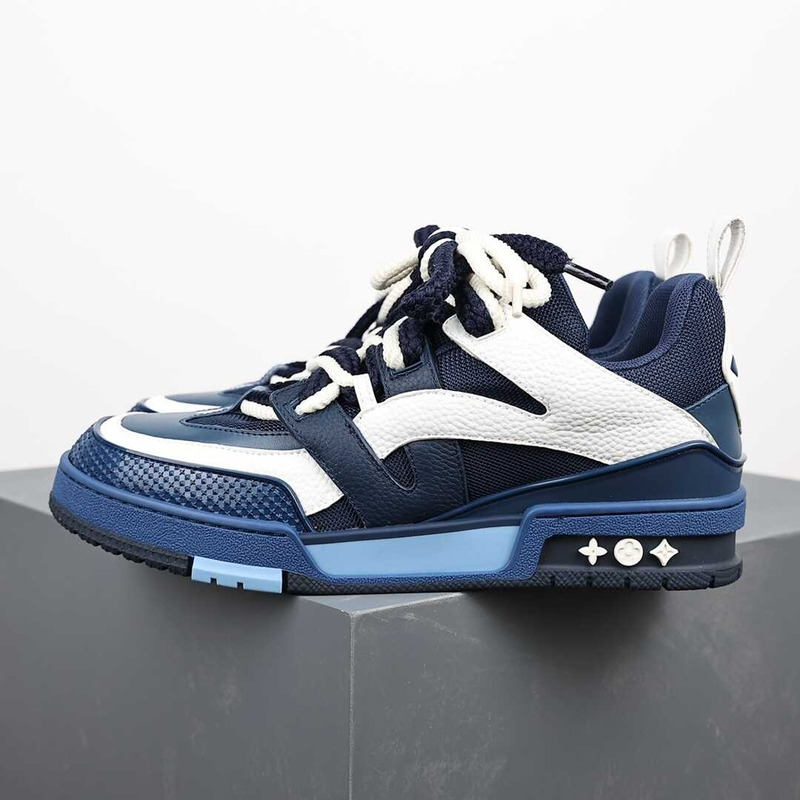 l**is V*t*n skate sneaker navy blue