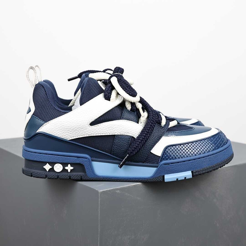 l**is V*t*n skate sneaker navy blue