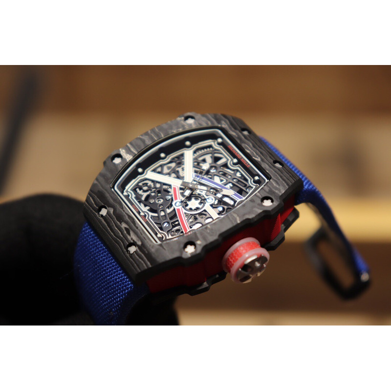 Richard Mille 67-02 Watch Black And Blue