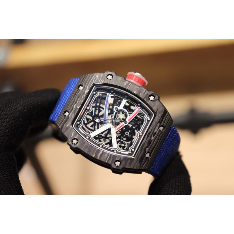 Richard Mille 67-02 Watch Black And Blue