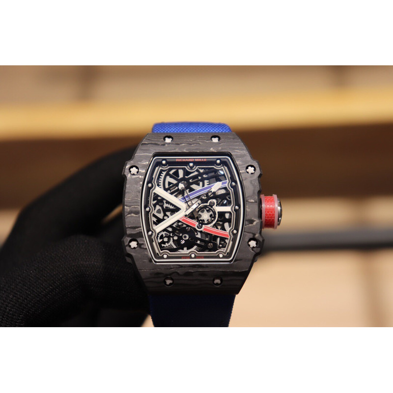 Richard Mille 67-02 Watch Black And Blue