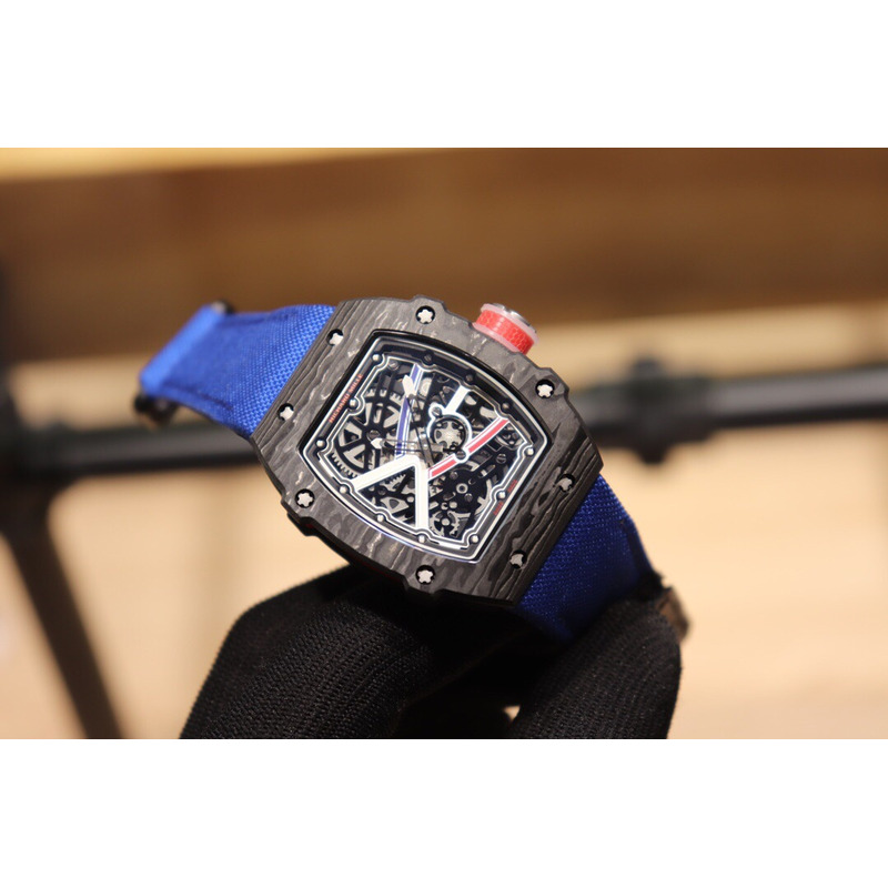 Richard Mille 67-02 Watch Black And Blue