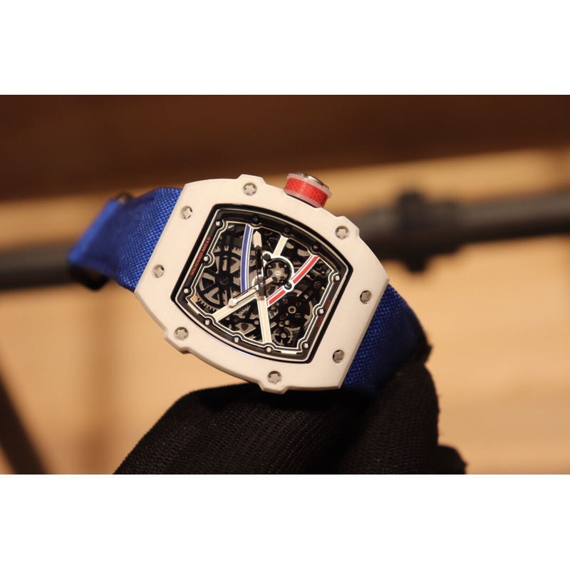 Richard Mille 67-02 Watch White And Blue