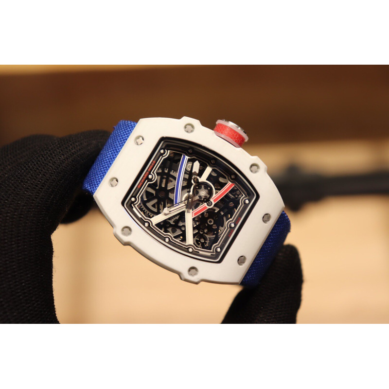 Richard Mille 67-02 Watch White And Blue