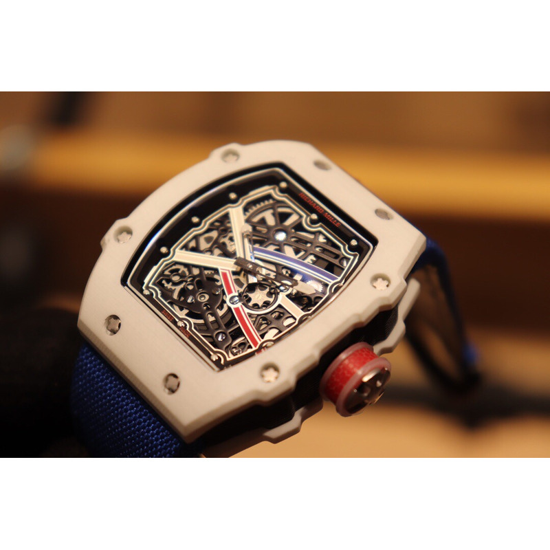 Richard Mille 67-02 Watch White And Blue