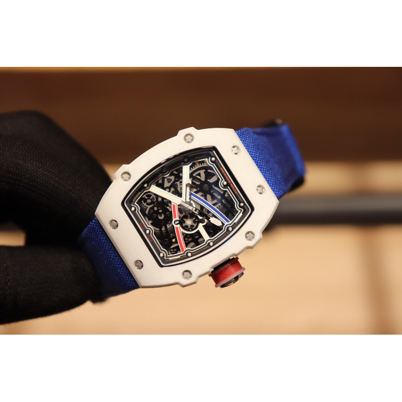 Richard Mille 67-02 Watch White And Blue