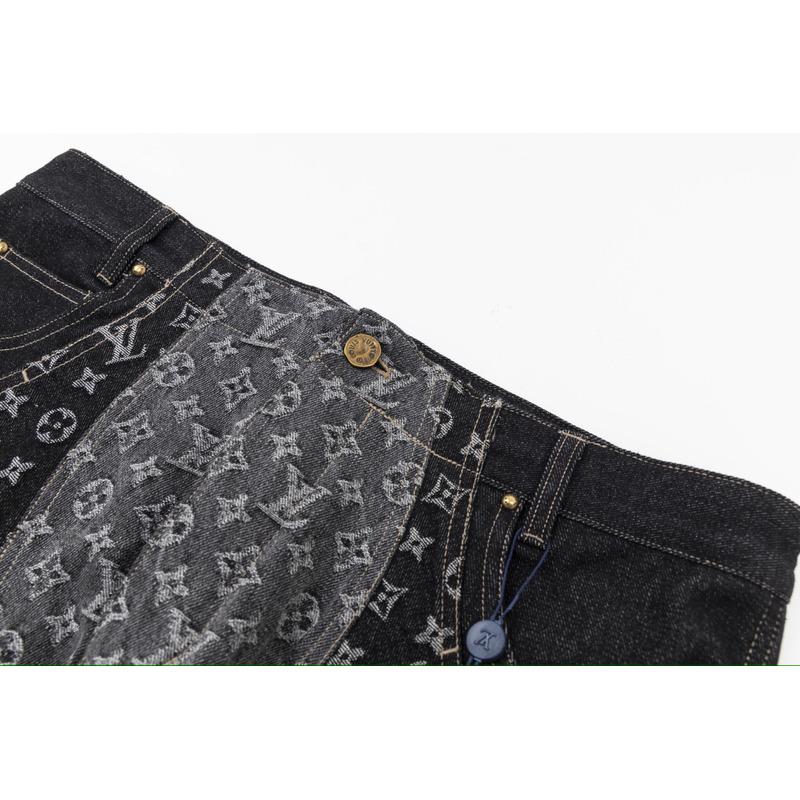 l**is V*t*n monogram pants black