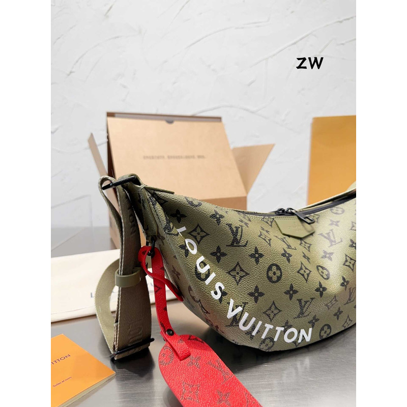 l**is V*t*n lv moon crossbody bag monogram khaki green