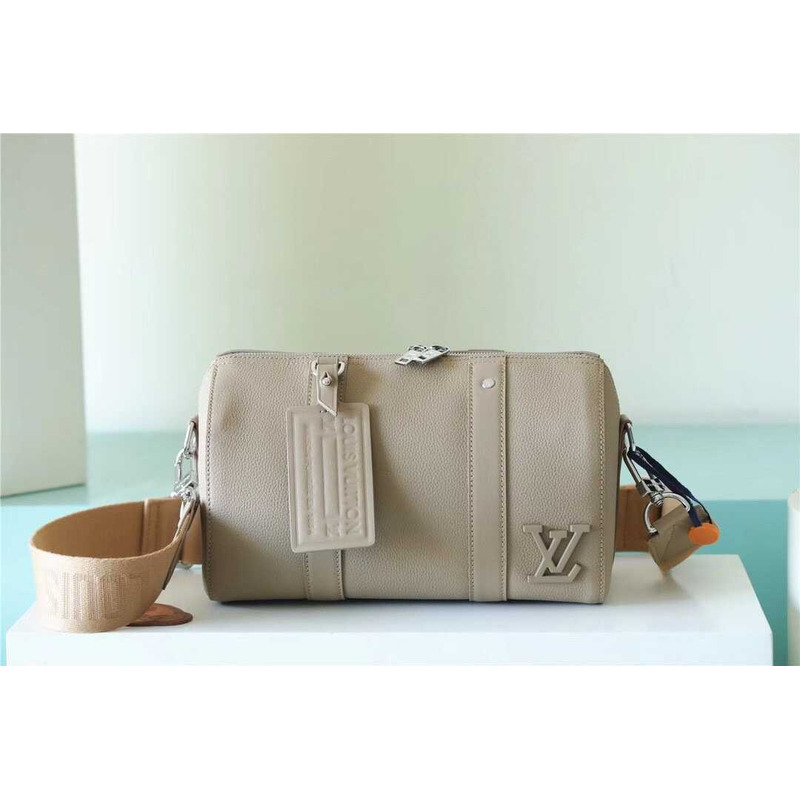 l**is V*t*n city keepall cowhide leather beige