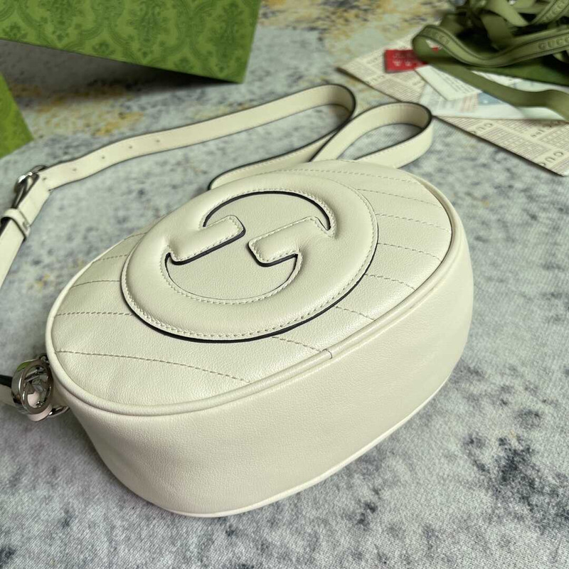 G*u*i blondie mini shoulder bag white