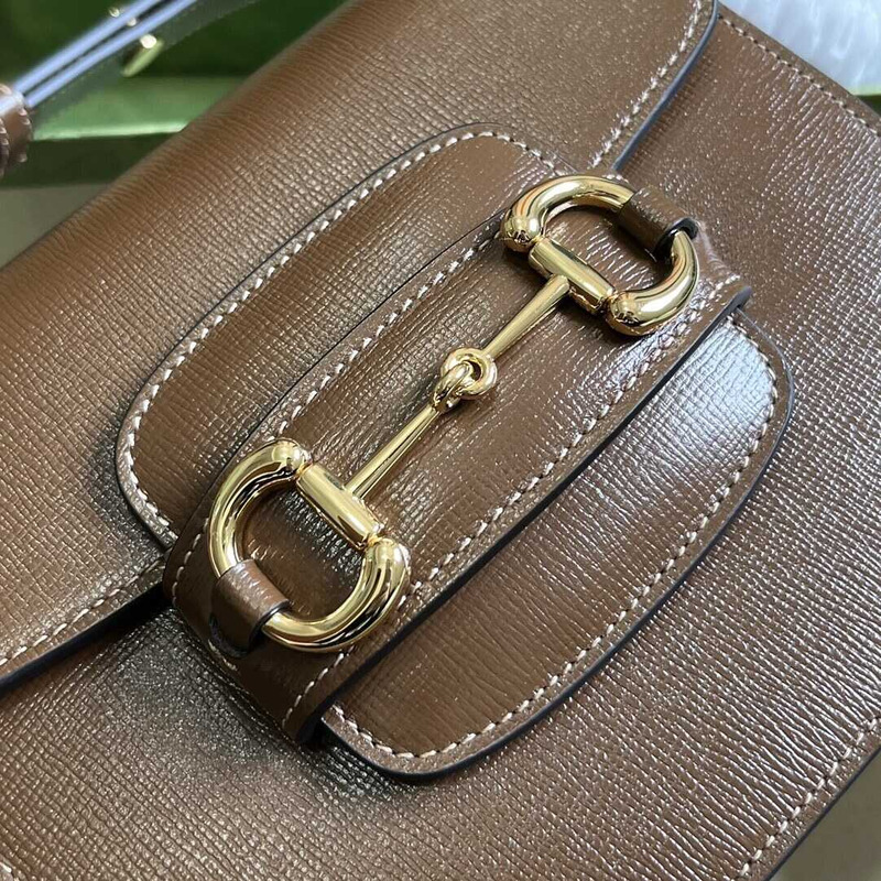 G*u*i horsebit 1955 belt bag brown