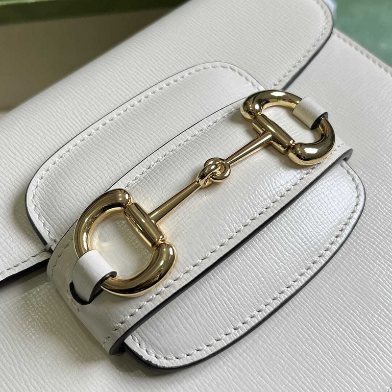 G*u*i horsebit 1955 belt bag white