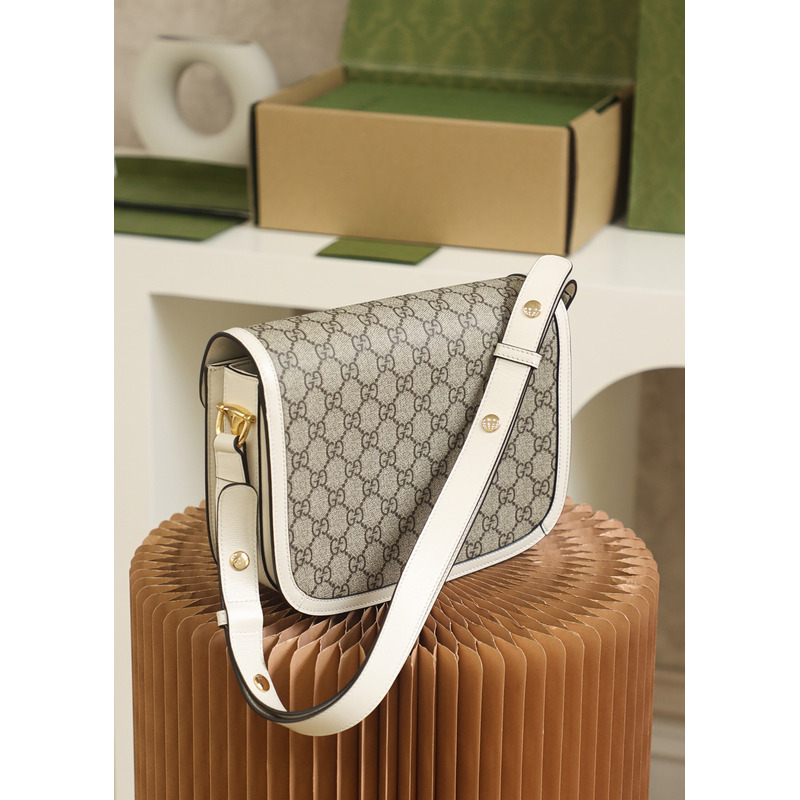 G*u*i horsebit 1955 small bag beige/white