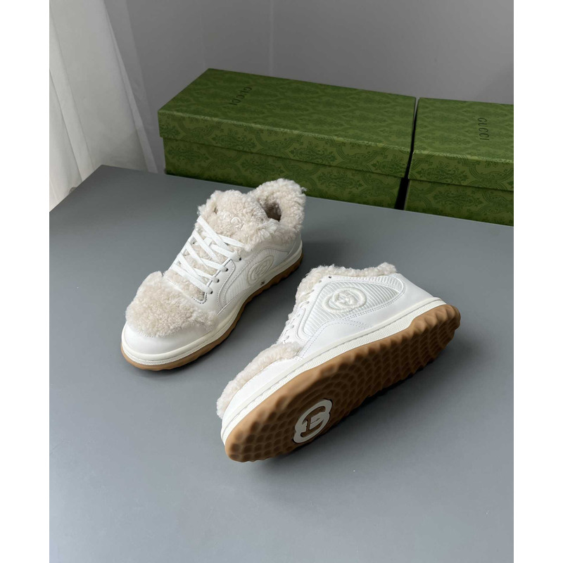 G*u*i mac80 merino wool sneakers off white