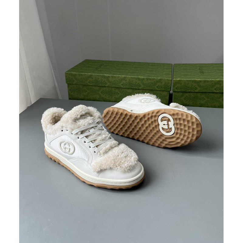 G*u*i mac80 merino wool sneakers off white