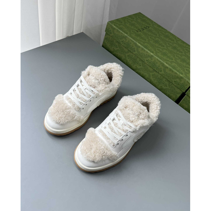 G*u*i mac80 merino wool sneakers off white