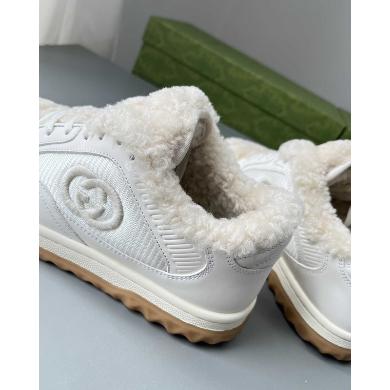 G*u*i mac80 merino wool sneakers off white