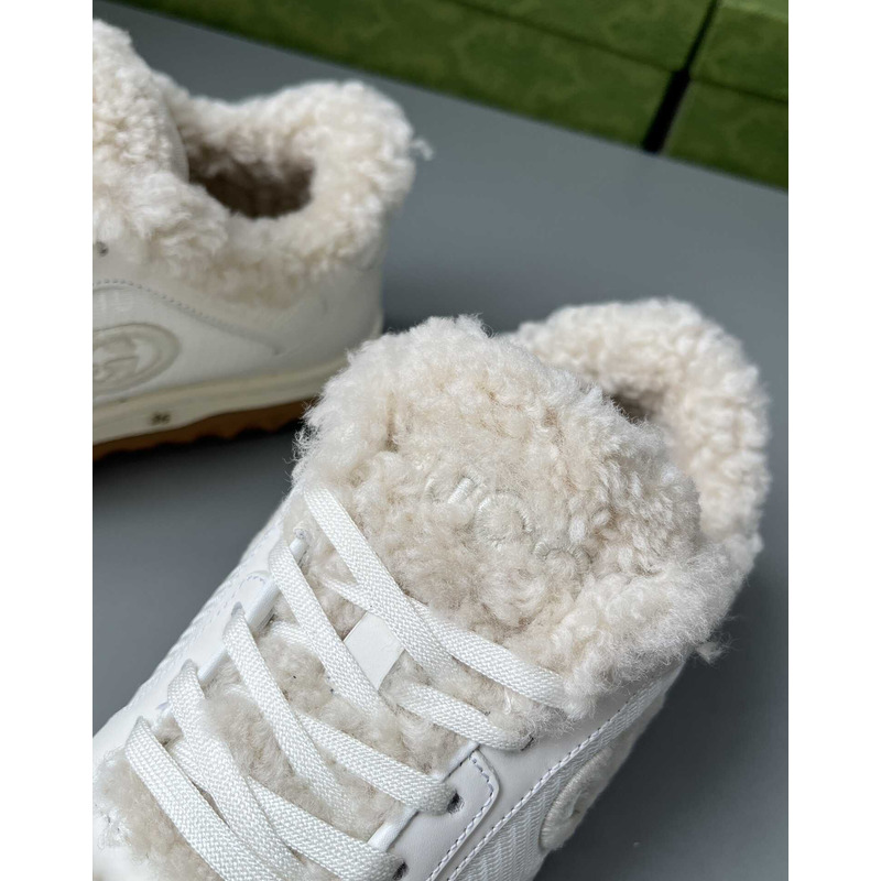 G*u*i mac80 merino wool sneakers off white