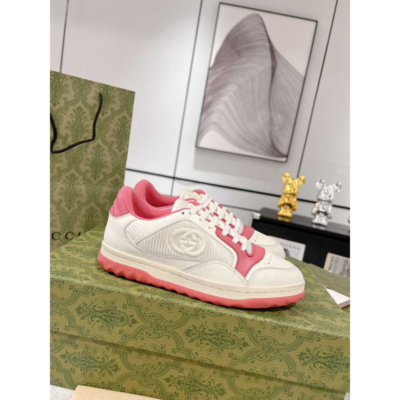 G*u*i G*u*i mac80 sneakers off white and pink