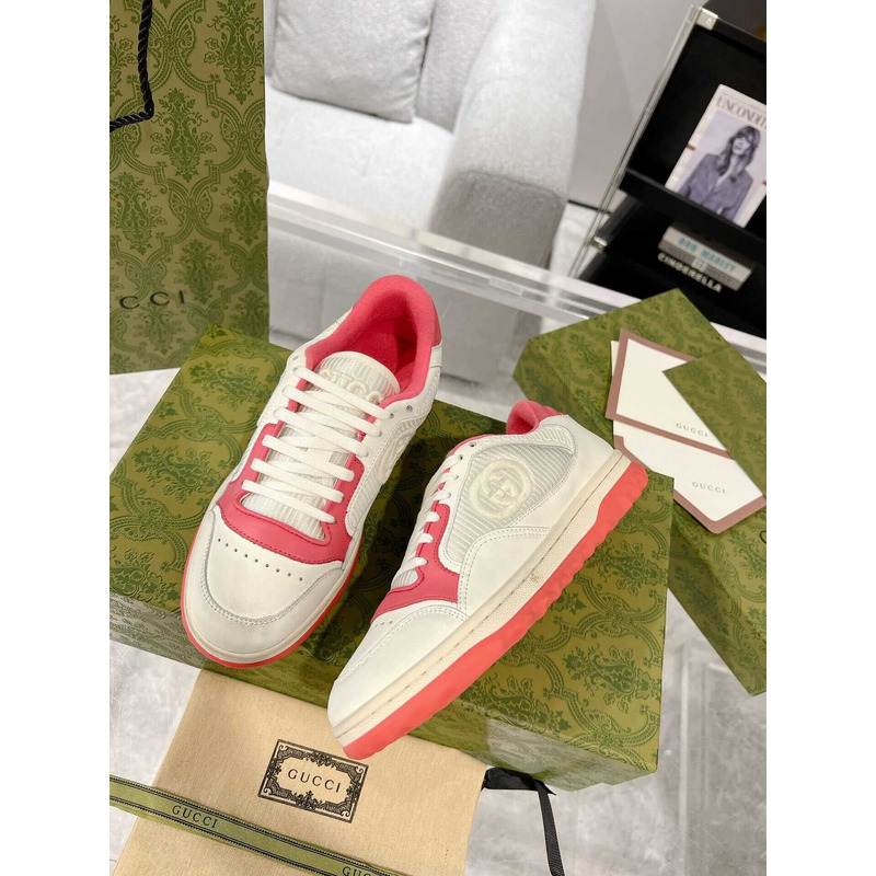 G*u*i G*u*i mac80 sneakers off white and pink