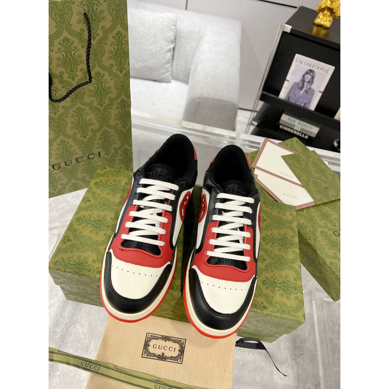 G*u*i mac80 sneakers off white black and red