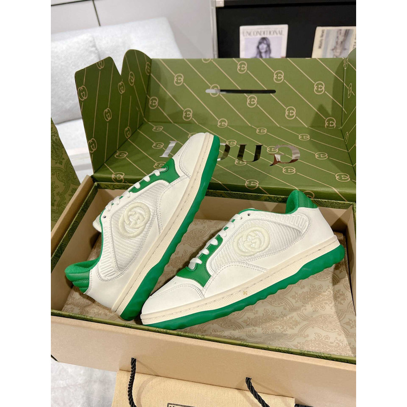 G*u*i mac80 sneakers off white and green