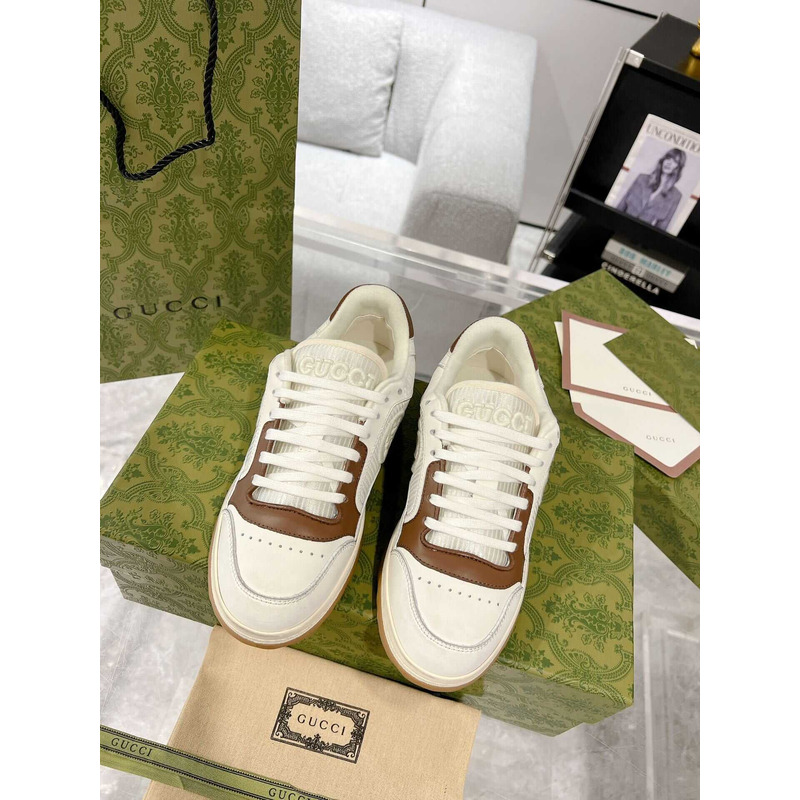 G*u*i mac80 sneakers off white and brown