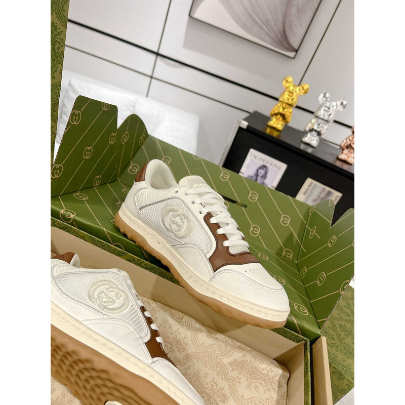 G*u*i mac80 sneakers off white and brown