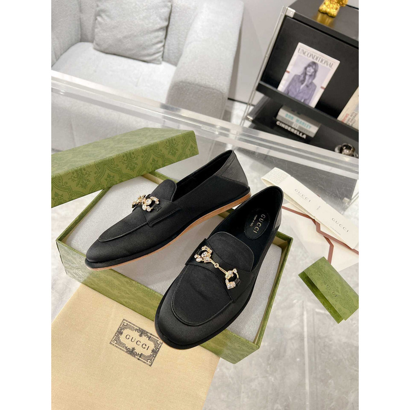 G*u*i jordaan loafers suede black