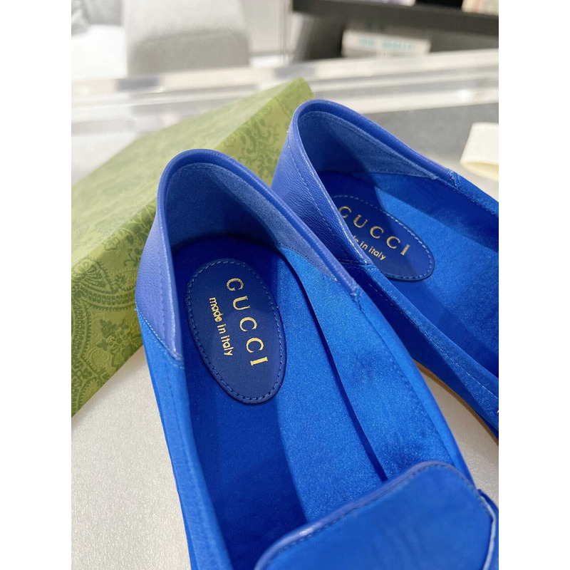 G*u*i jordaan loafers suede blue