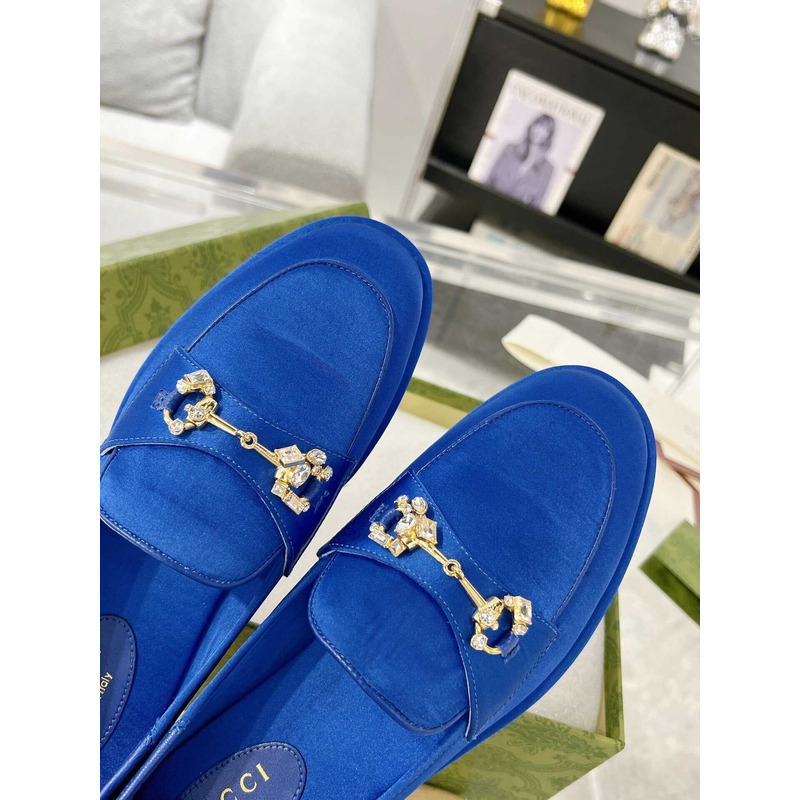 G*u*i jordaan loafers suede blue