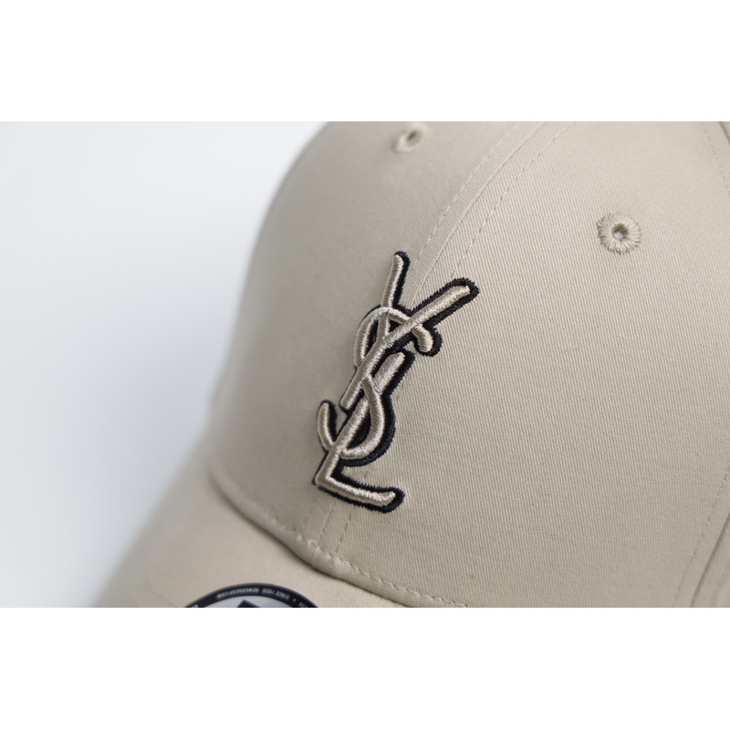 Saint Laurent Rive Droite New Era Ysl Cap White