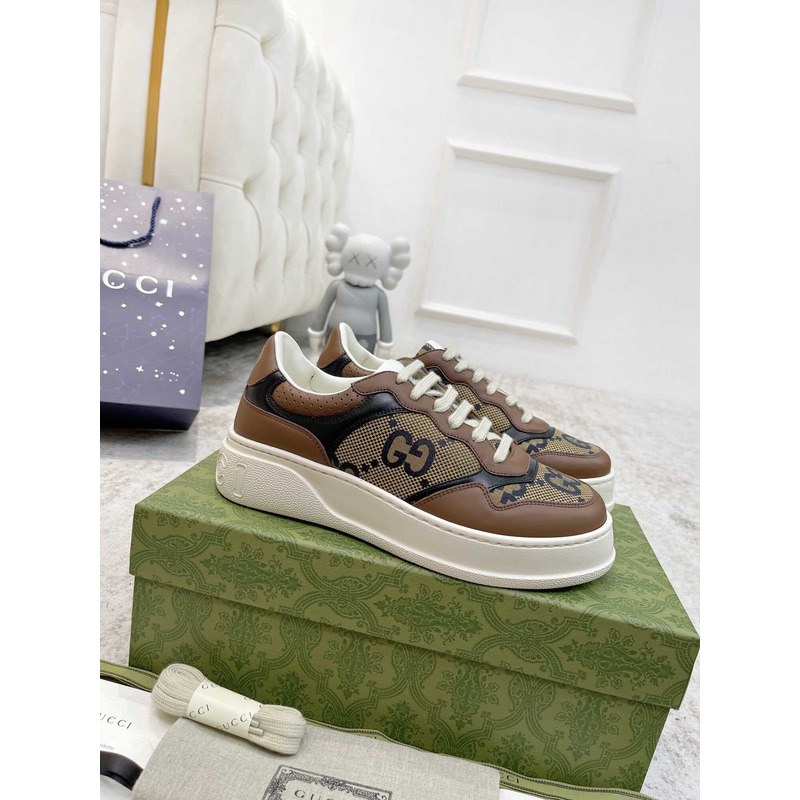 G*u*i damensneaker mit gg brown