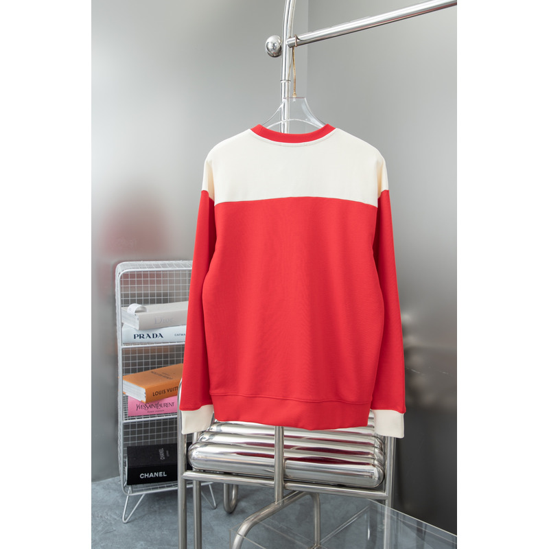 G*u*i sweatshirts aus baumwolljersey mit print red