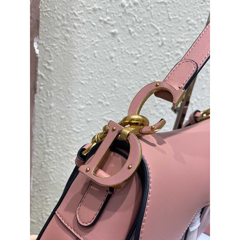 D*or saddle bag with strap pink