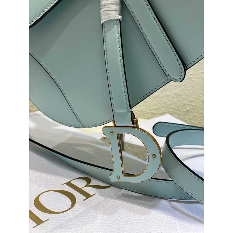 D*or saddle bag with strap placid blue