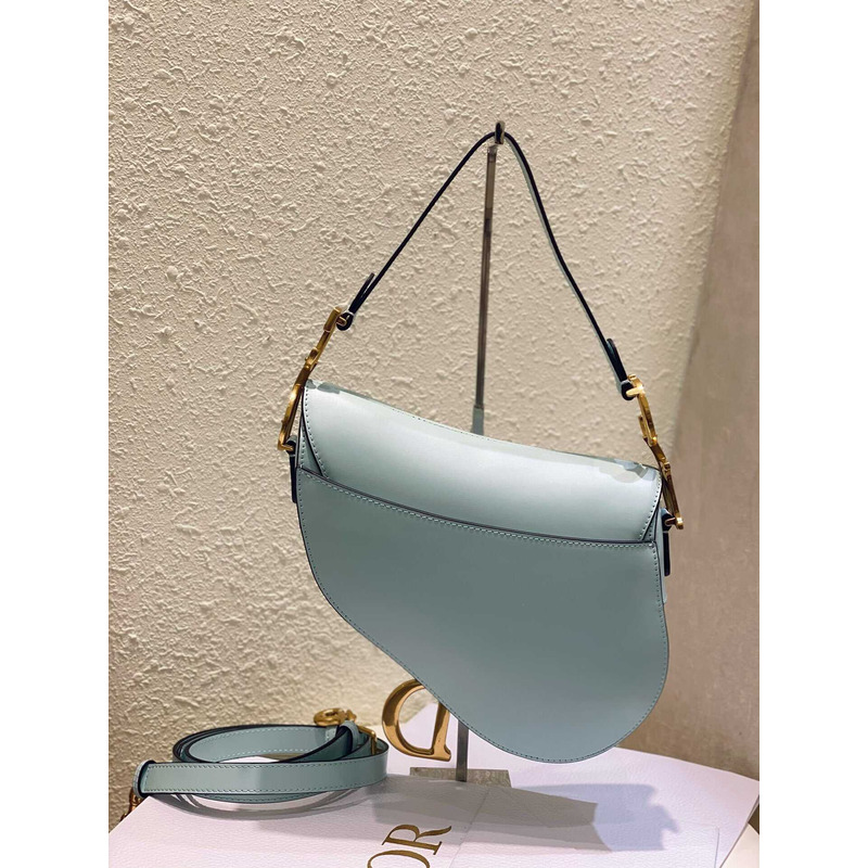 D*or saddle bag with strap placid blue