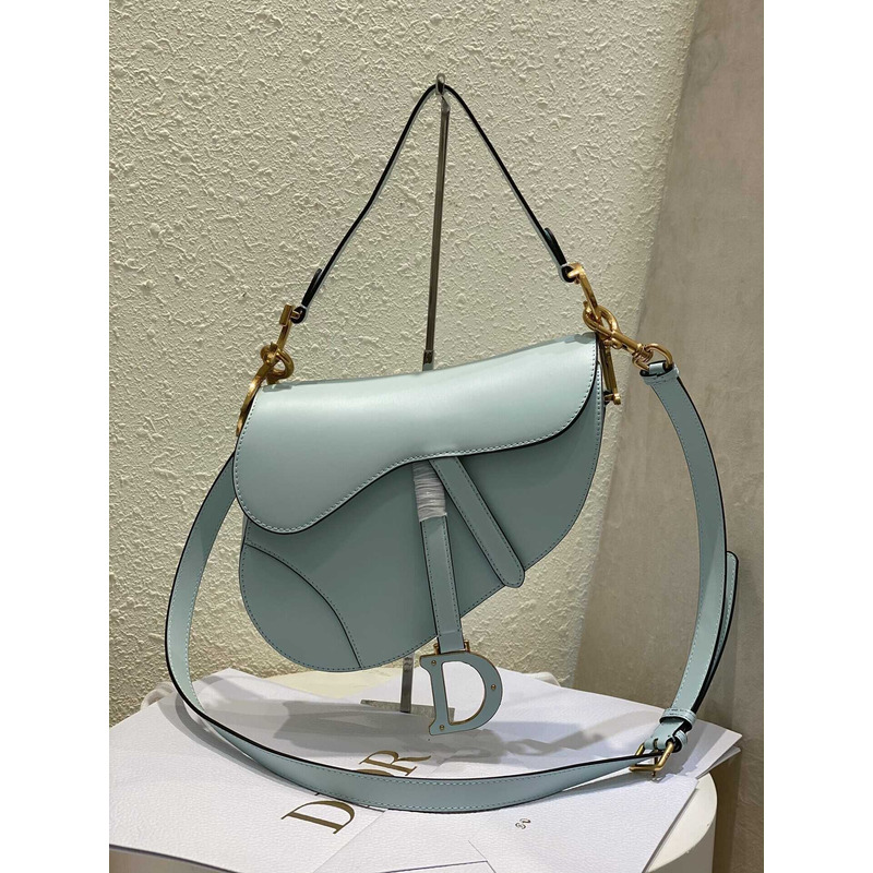 D*or saddle bag with strap placid blue