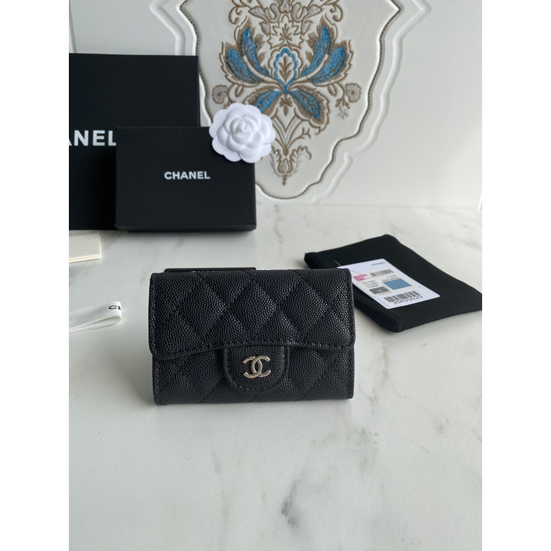 Ch*el classic card holder, black