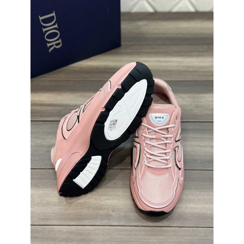 D*or b30 sneakers pink mesh and pink technical fabric