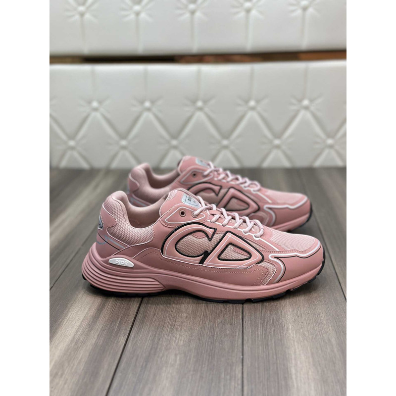 D*or b30 sneakers pink mesh and pink technical fabric