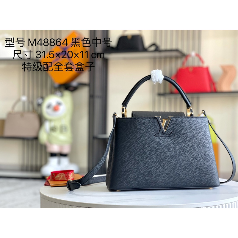 l**is V*t*n capucines mm black bag