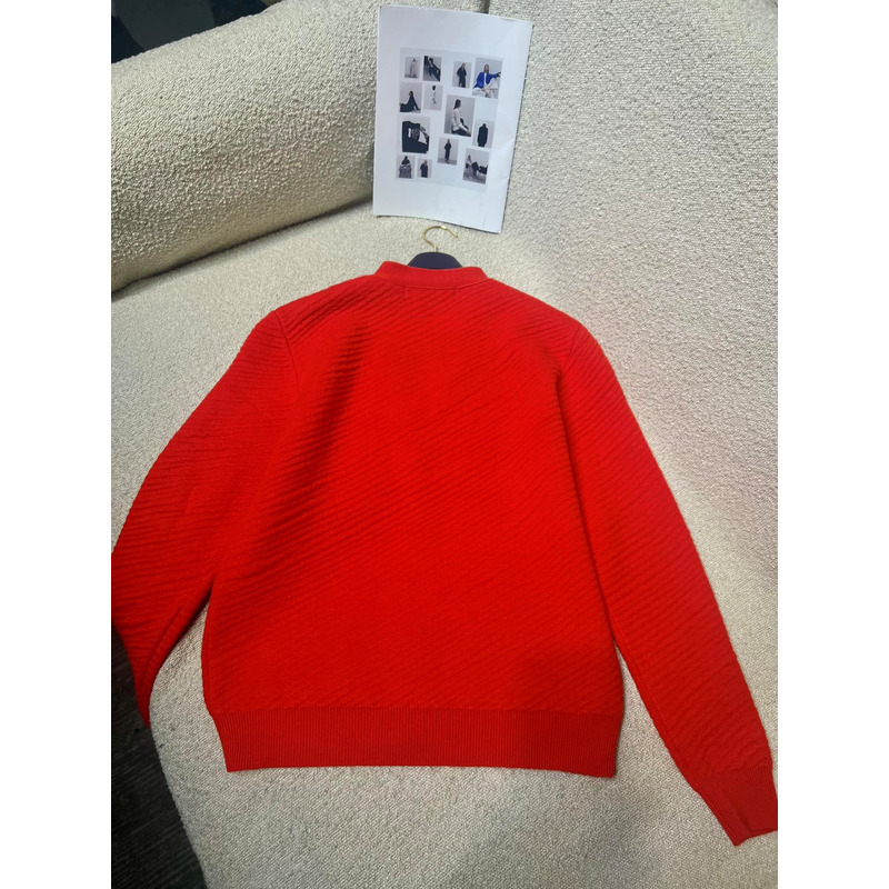 l**is V*t*n wool cardigan red